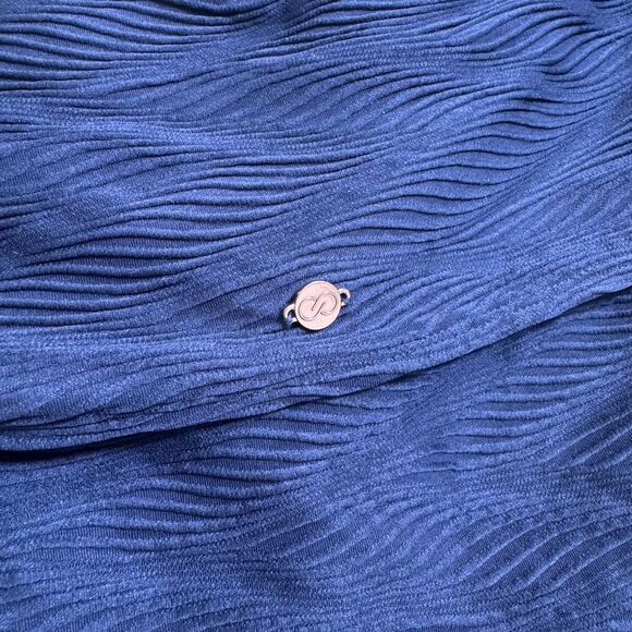 Calia Carrie Underwood Navy Blue Textured Bikini Swim Bottoms Large - Picture 6 of 11